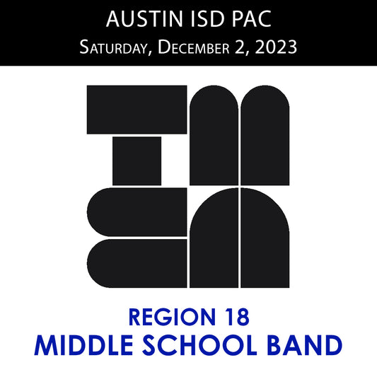 Region 18 Middle School Band (12.02.23)